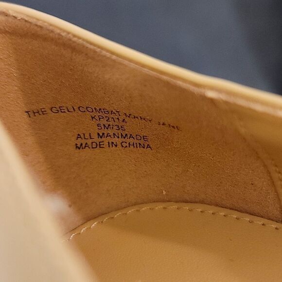 BRAND NEW KATY PERRY THE GELI® COMBAT MARY JANE FLAT SHOE - Picture 14 of 14